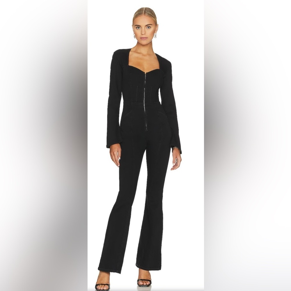 Free People Black Women's Jumpsuit